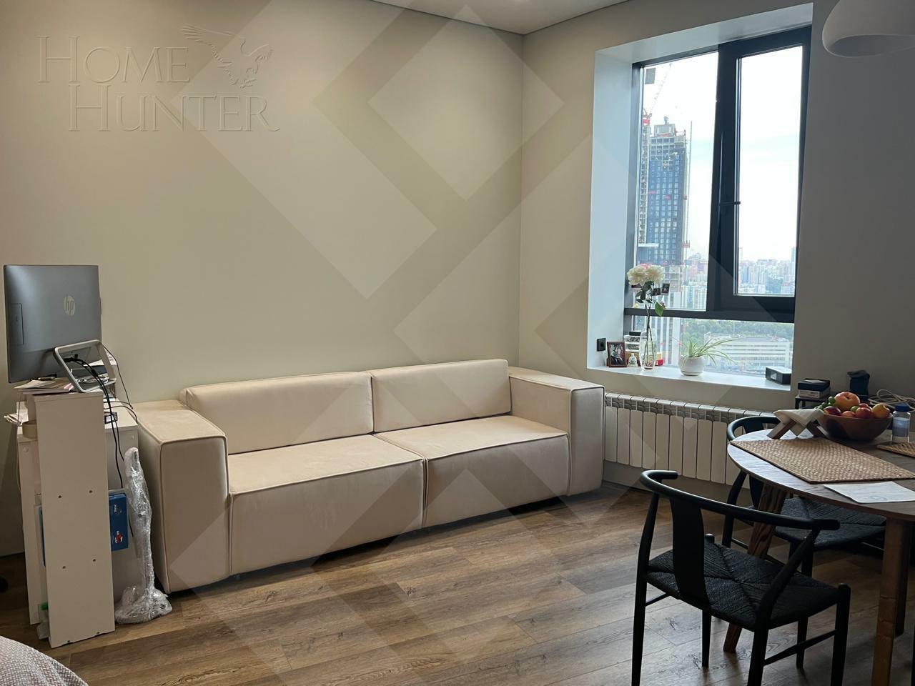 1-КОМН. КВАРТИРА С ОТДЕЛКОЙ 36 М² НА 25 ЭТАЖЕ