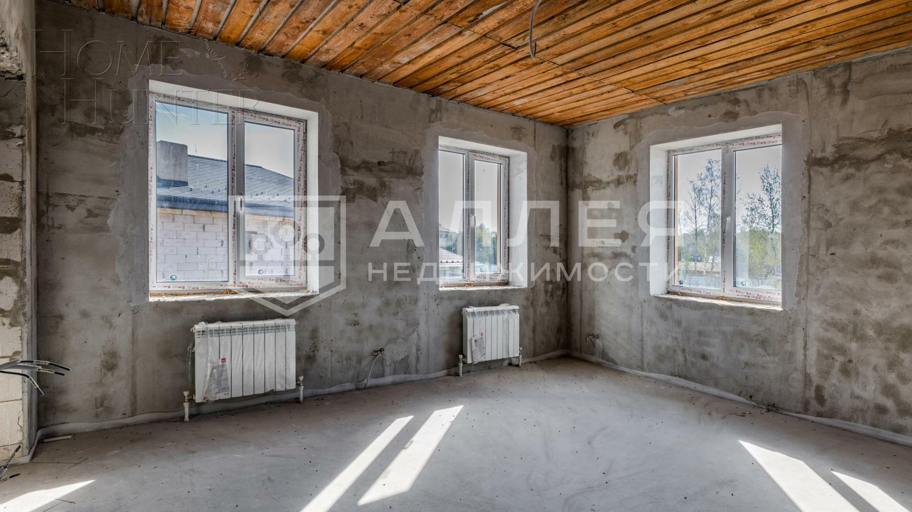 2-этажный коттедж 430 м² без отделки