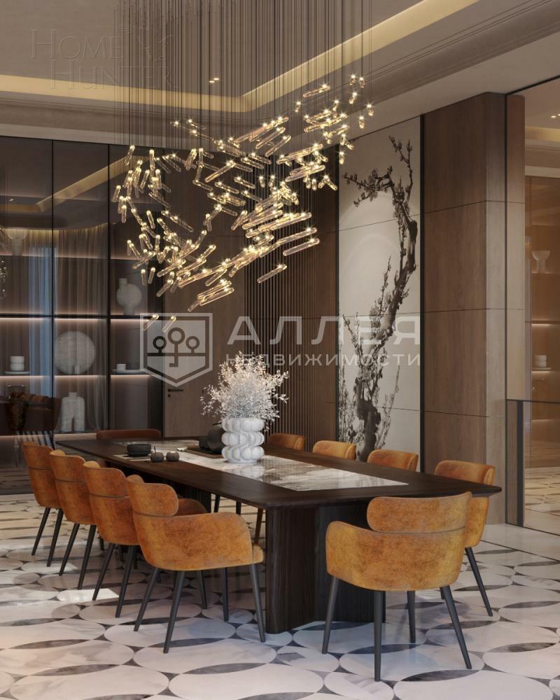 3-этажный коттедж 1 451 м² без отделки