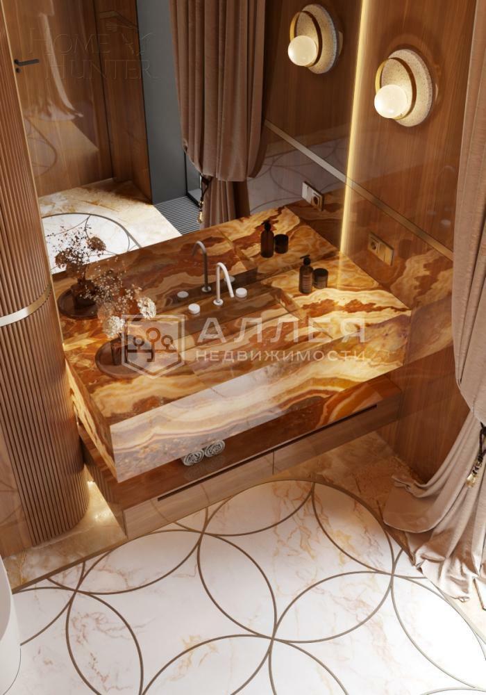 3-этажный коттедж 1 451 м² без отделки