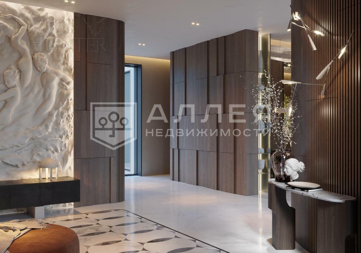 3-этажный коттедж 1 451 м² без отделки