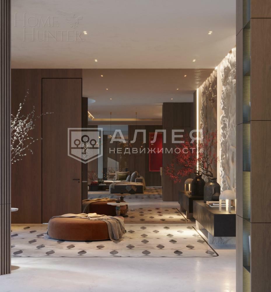 3-этажный коттедж 1 451 м² без отделки