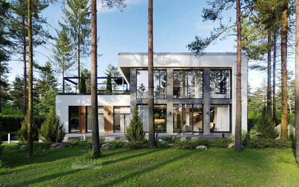 2-этажный коттедж 549 м² без отделки