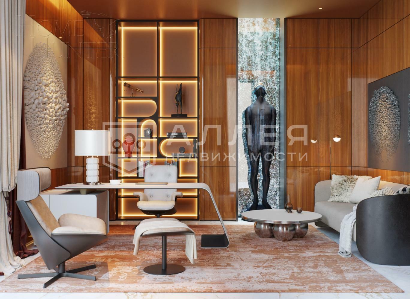 3-этажный коттедж 1 451 м² без отделки