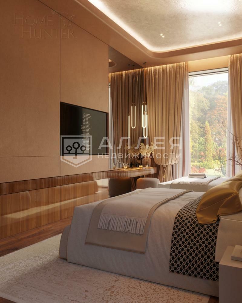 3-этажный коттедж 1 451 м² без отделки