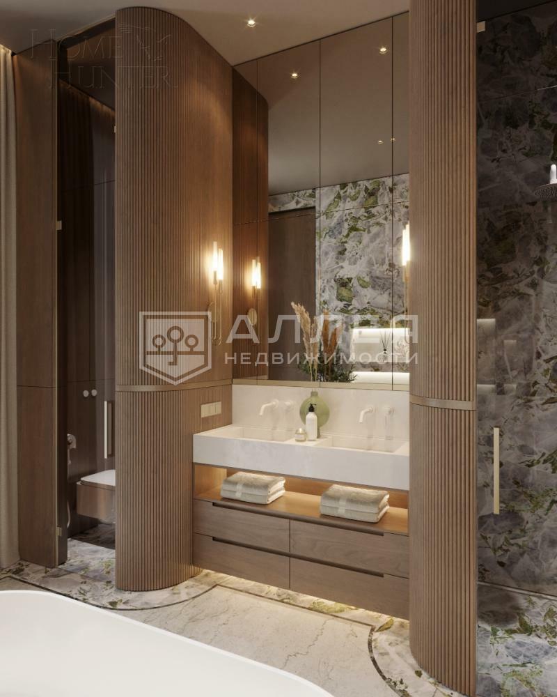 3-этажный коттедж 1 451 м² без отделки