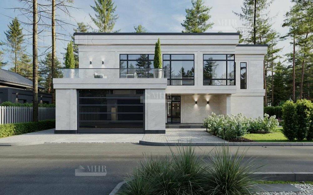 2-этажный коттедж 520 м² без отделки