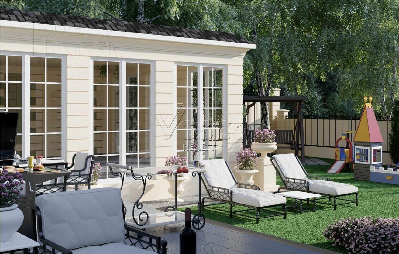 2-этажный коттедж 240 м² без отделки