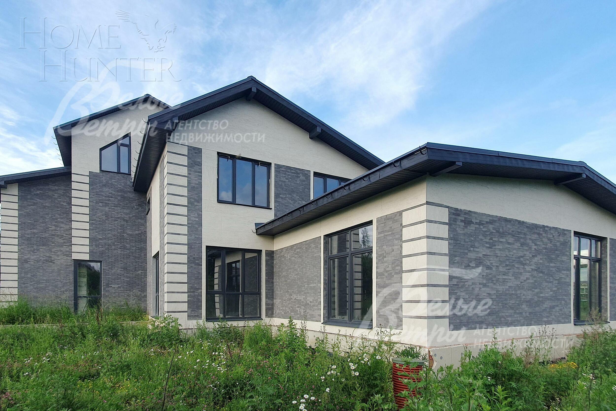 2-этажный коттедж 531 м² без отделки