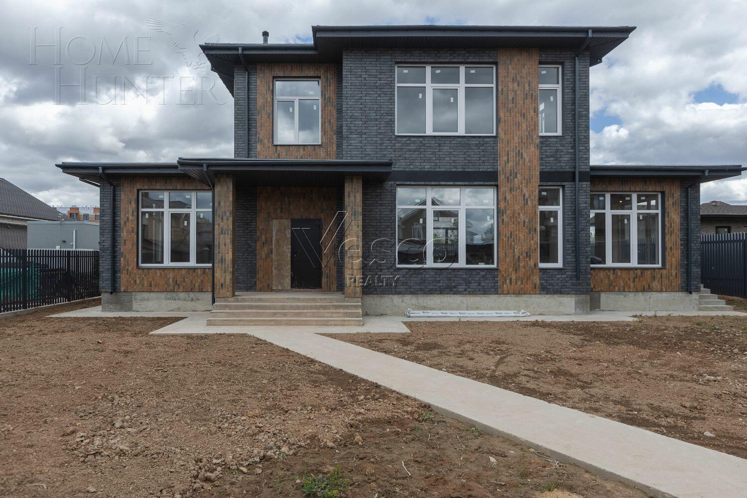 2-этажный коттедж 302 м² без отделки