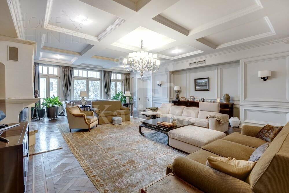 8-КОМН. КВАРТИРА С ОТДЕЛКОЙ 443.4 М² НА 1 ЭТАЖЕ