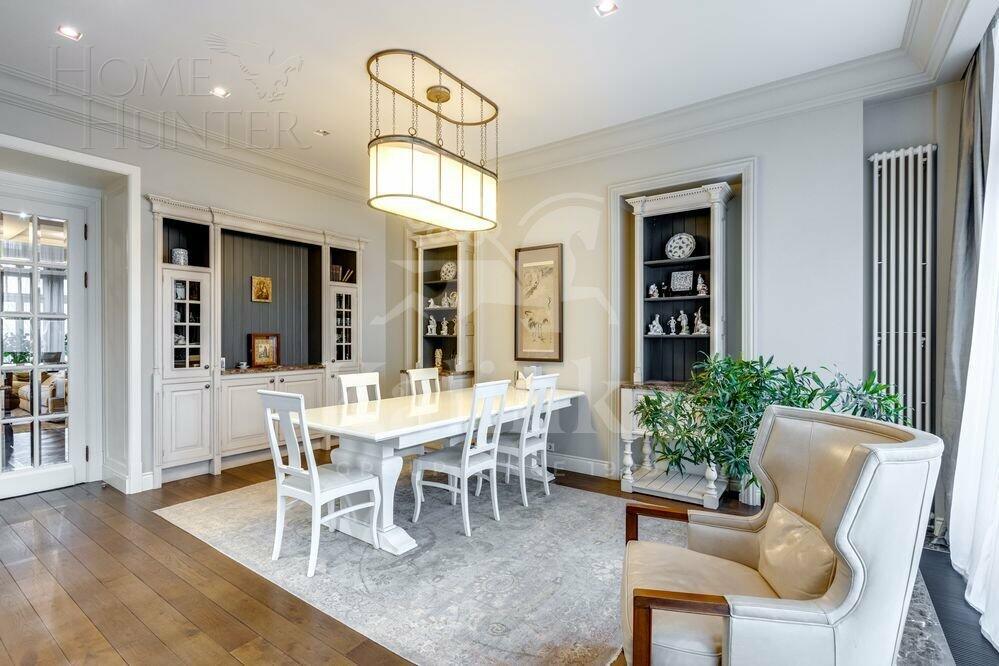 8-КОМН. КВАРТИРА С ОТДЕЛКОЙ 443.4 М² НА 1 ЭТАЖЕ