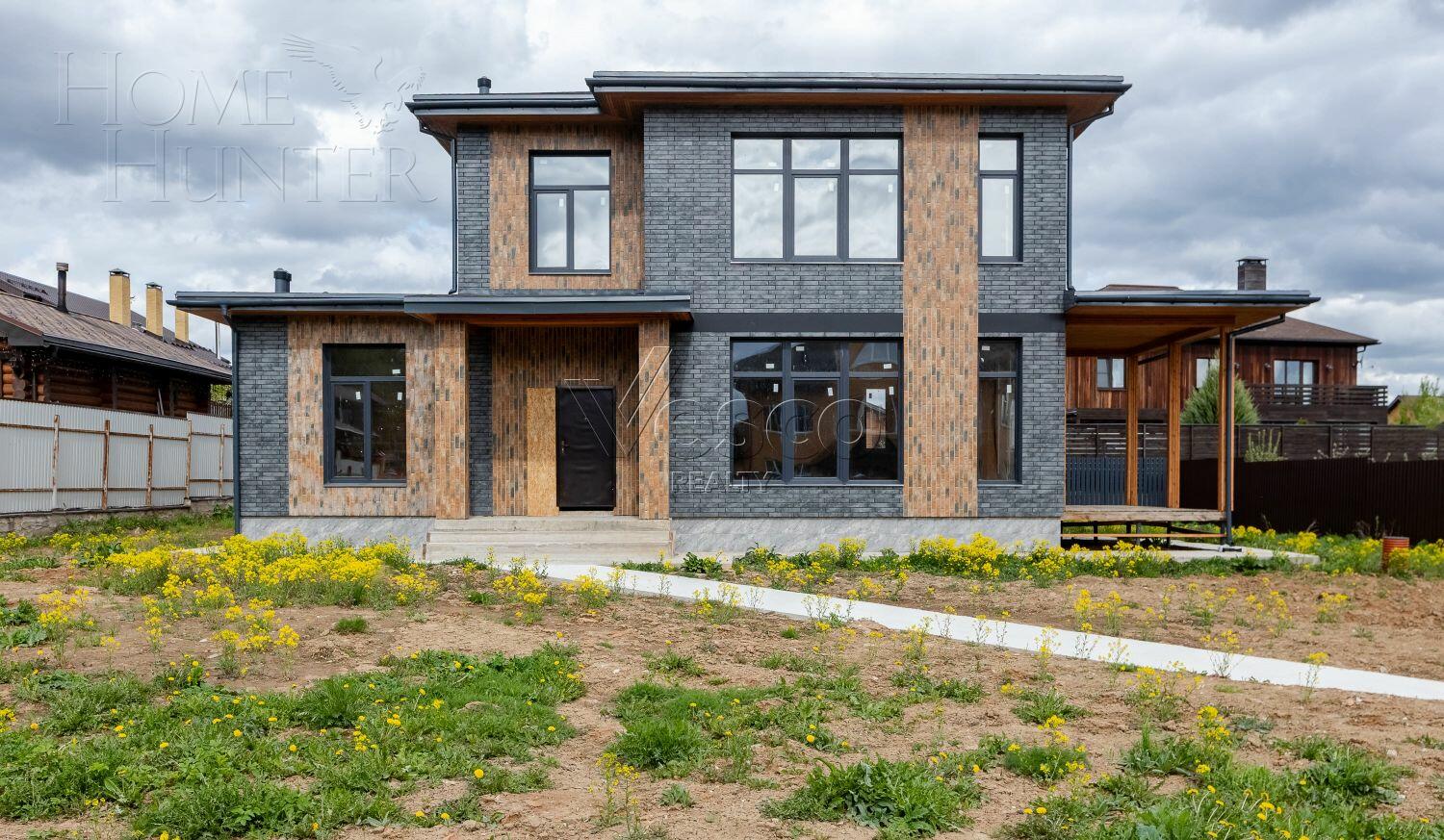 2-этажный коттедж 273 м² без отделки