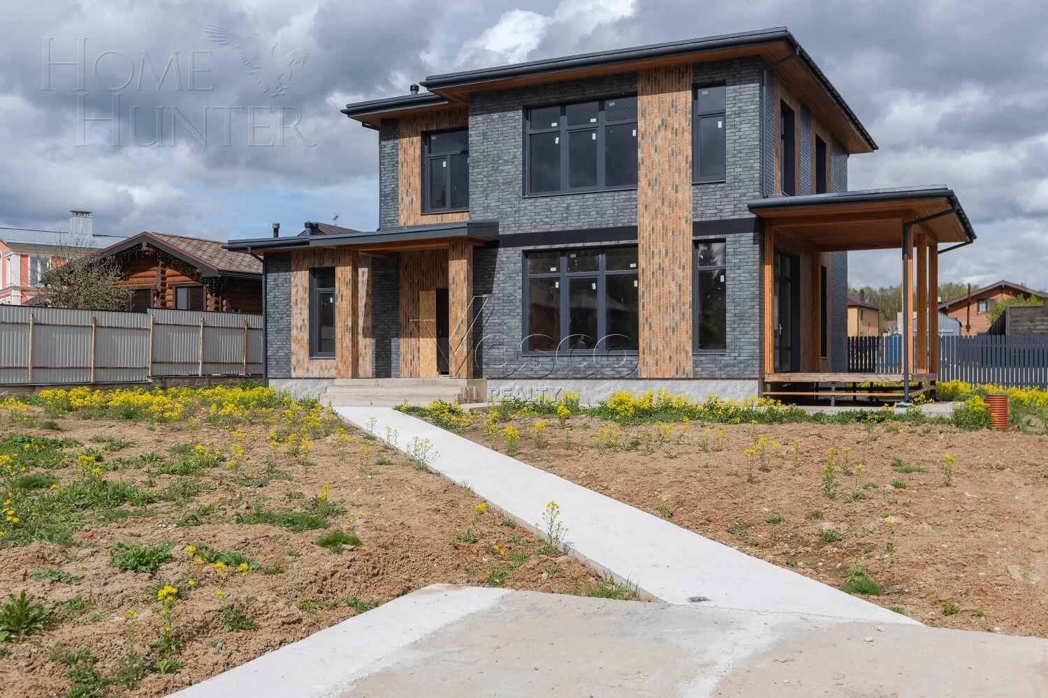 2-этажный коттедж 273 м² без отделки