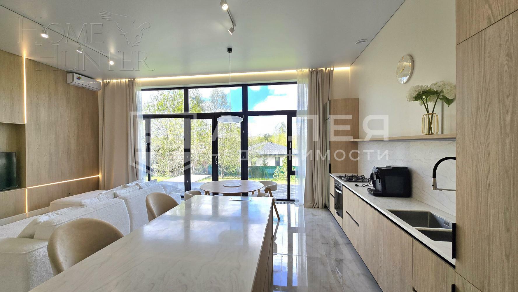 1-этажный коттедж 175 м² с отделкой