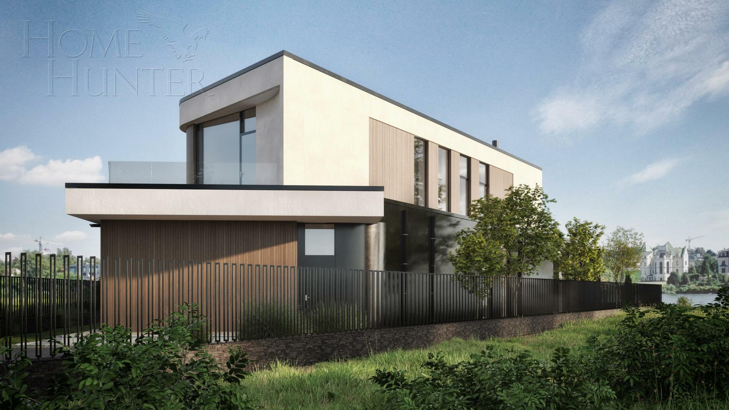 2-этажный коттедж 406 м² без отделки