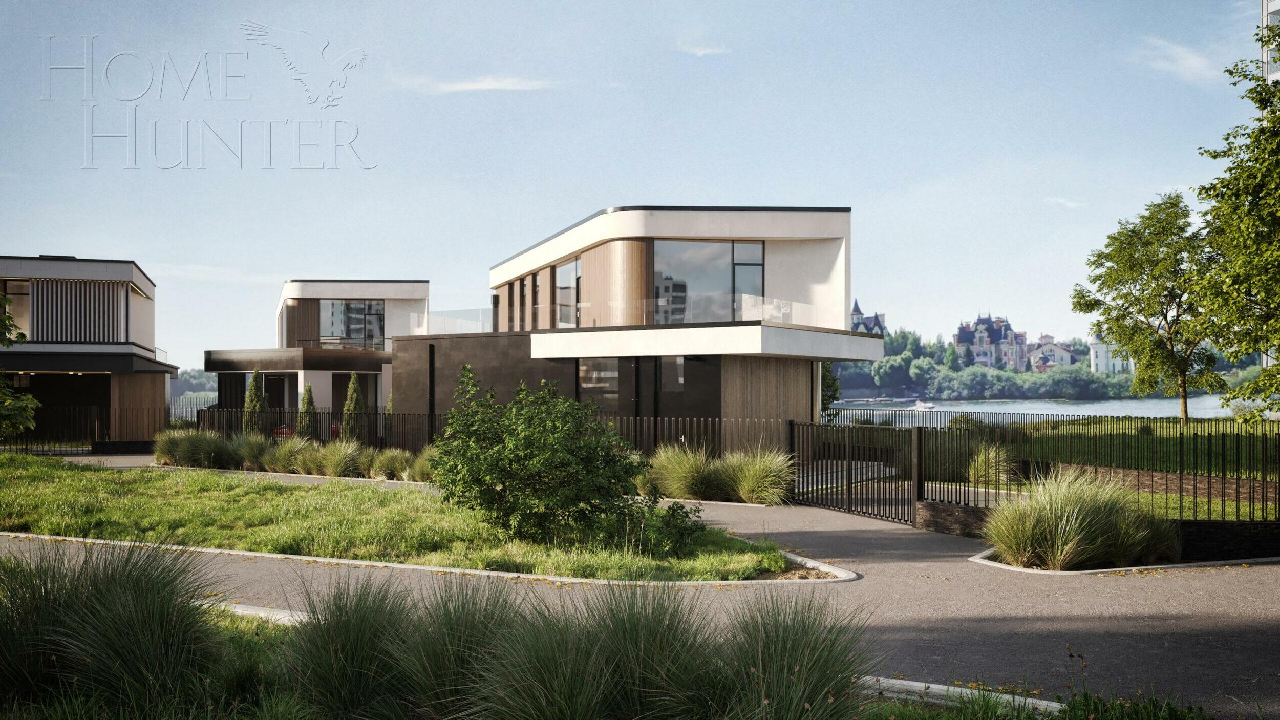 2-этажный коттедж 406 м² без отделки