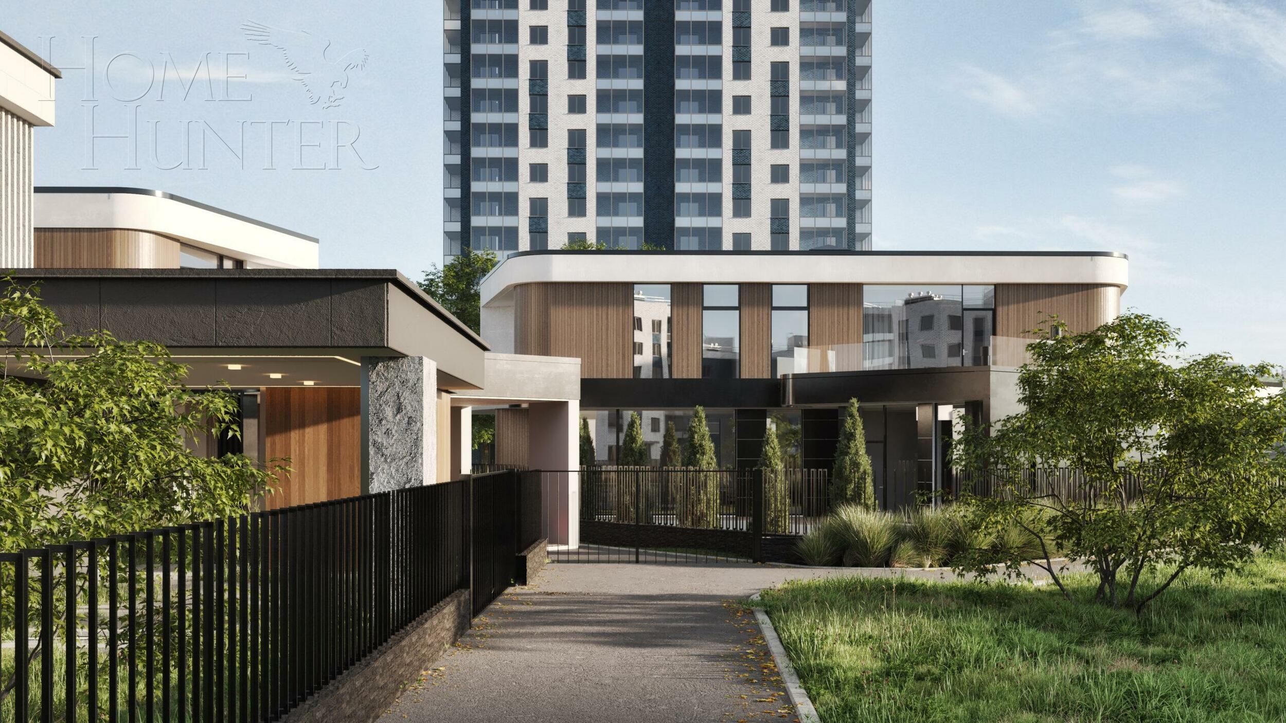 2-этажный коттедж 406 м² без отделки