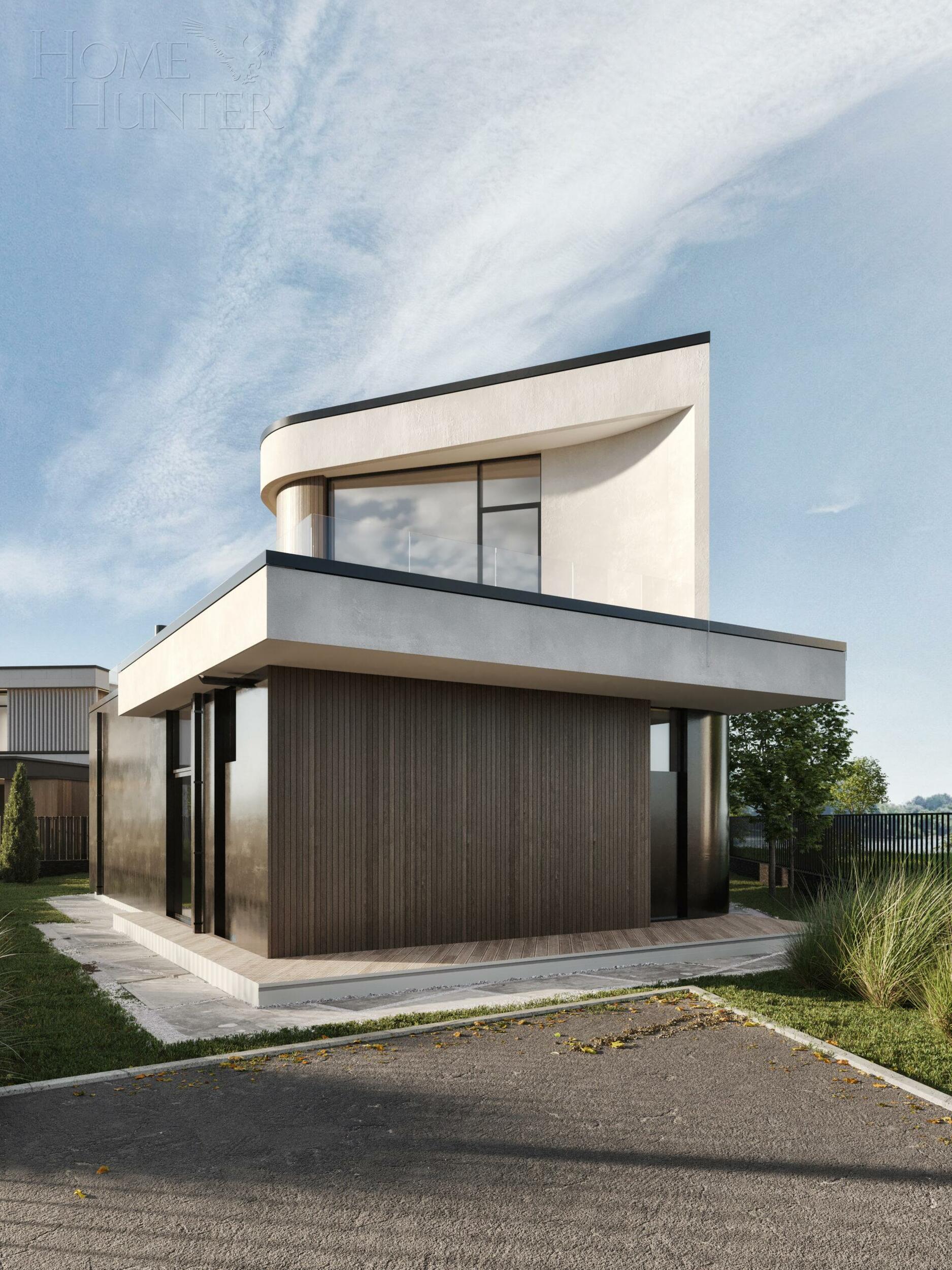 2-этажный коттедж 406 м² без отделки