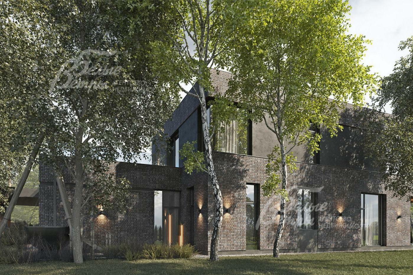 2-этажный коттедж 335 м² с отделкой