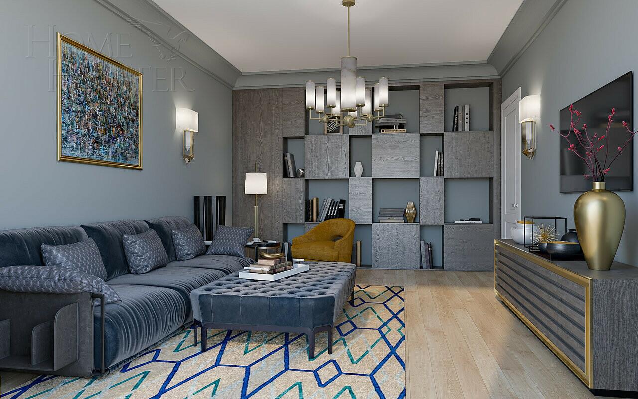 4-КОМН. ПЕНТХАУС БЕЗ ОТДЕЛКИ 108 М² НА 4 ЭТАЖЕ