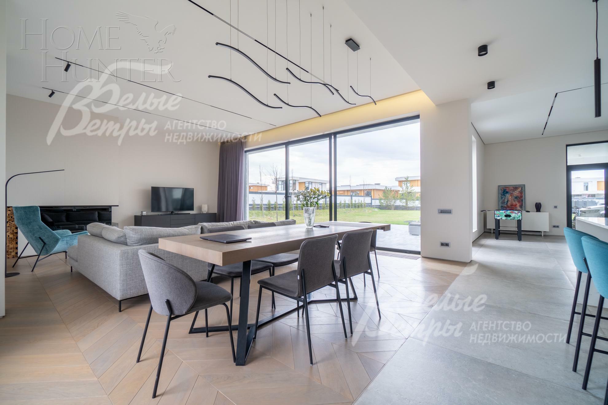 2-этажный коттедж 333 м² с отделкой