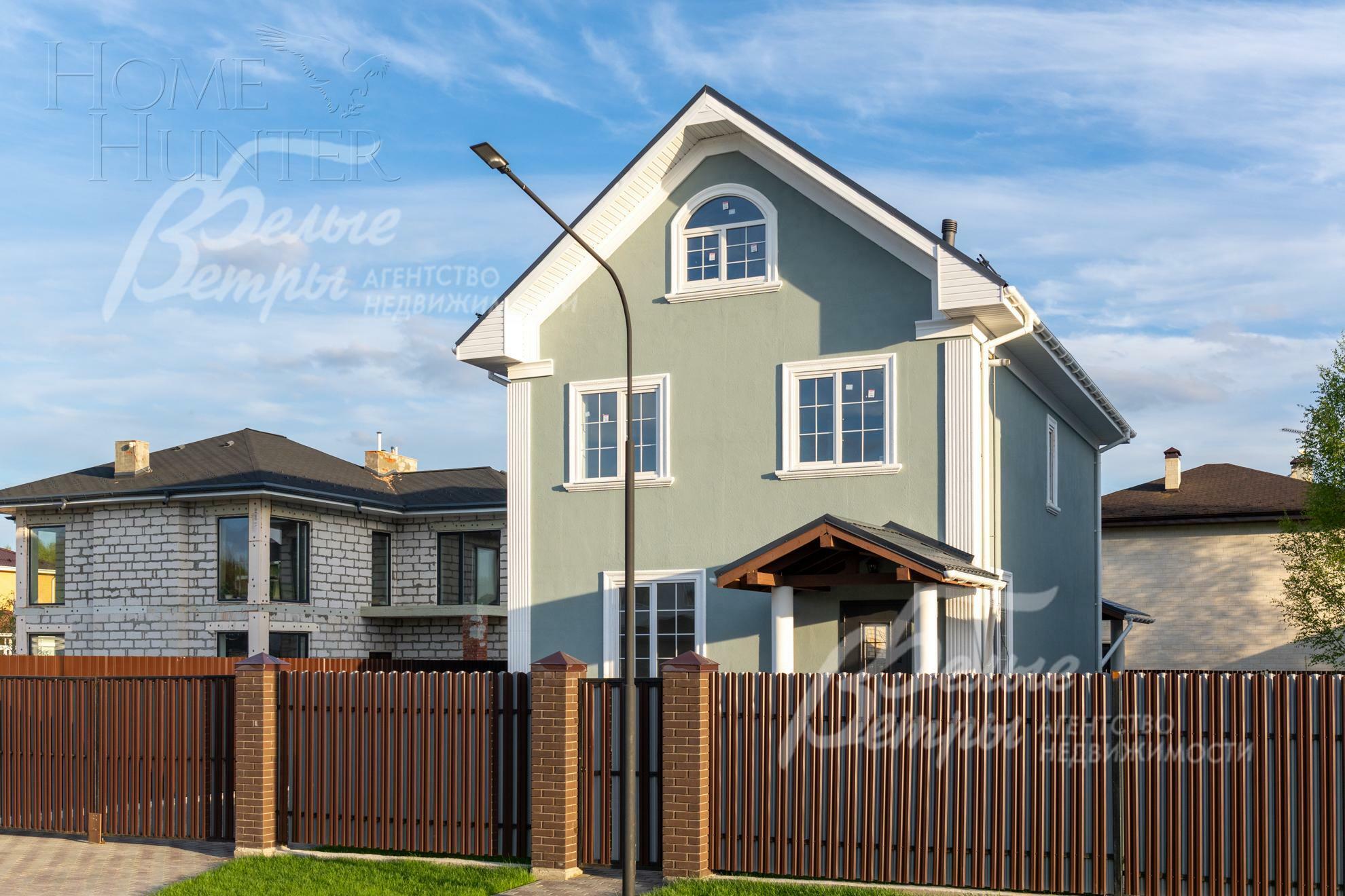 2-этажный коттедж 200 м² с отделкой