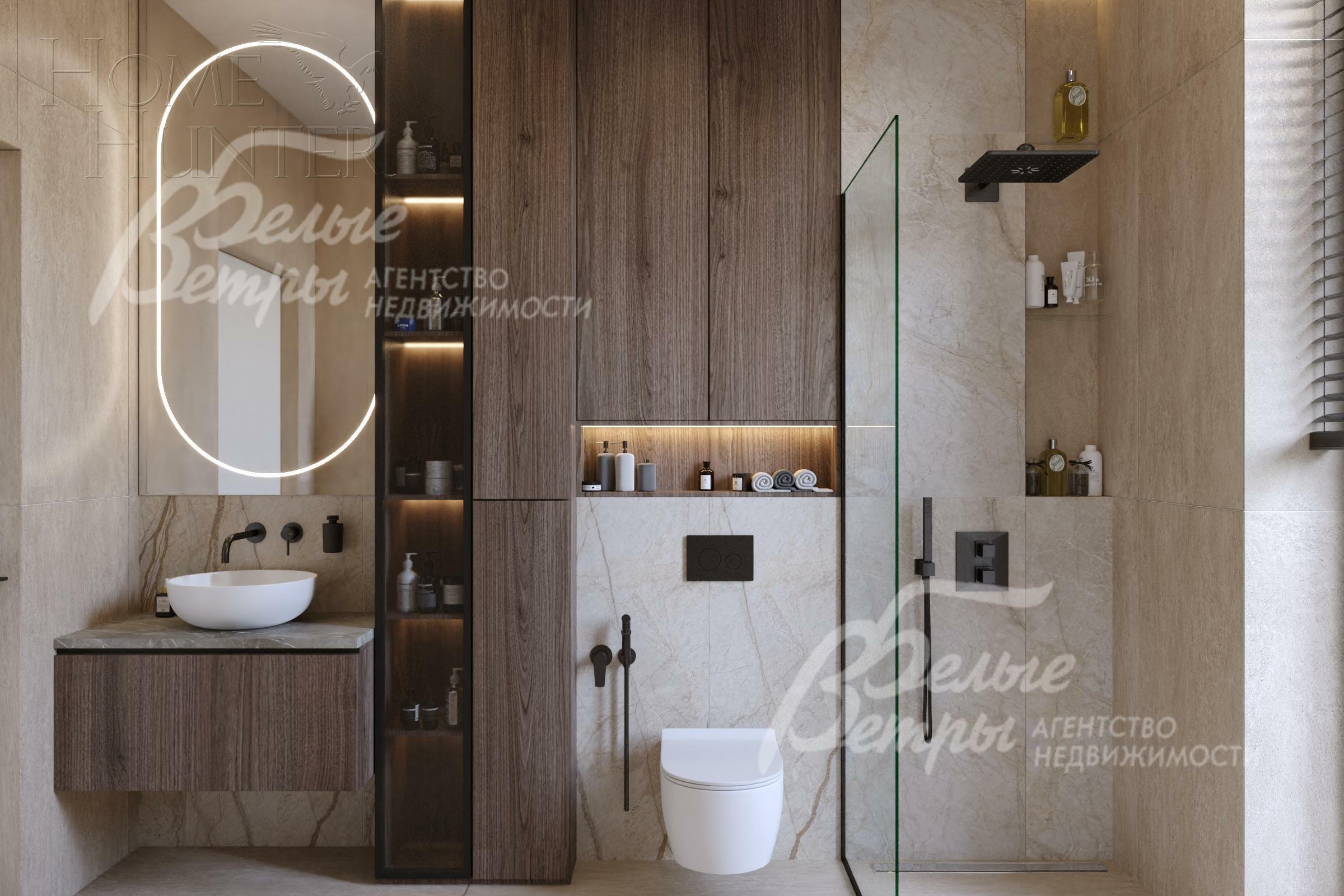 2-этажный коттедж 306 м² с отделкой