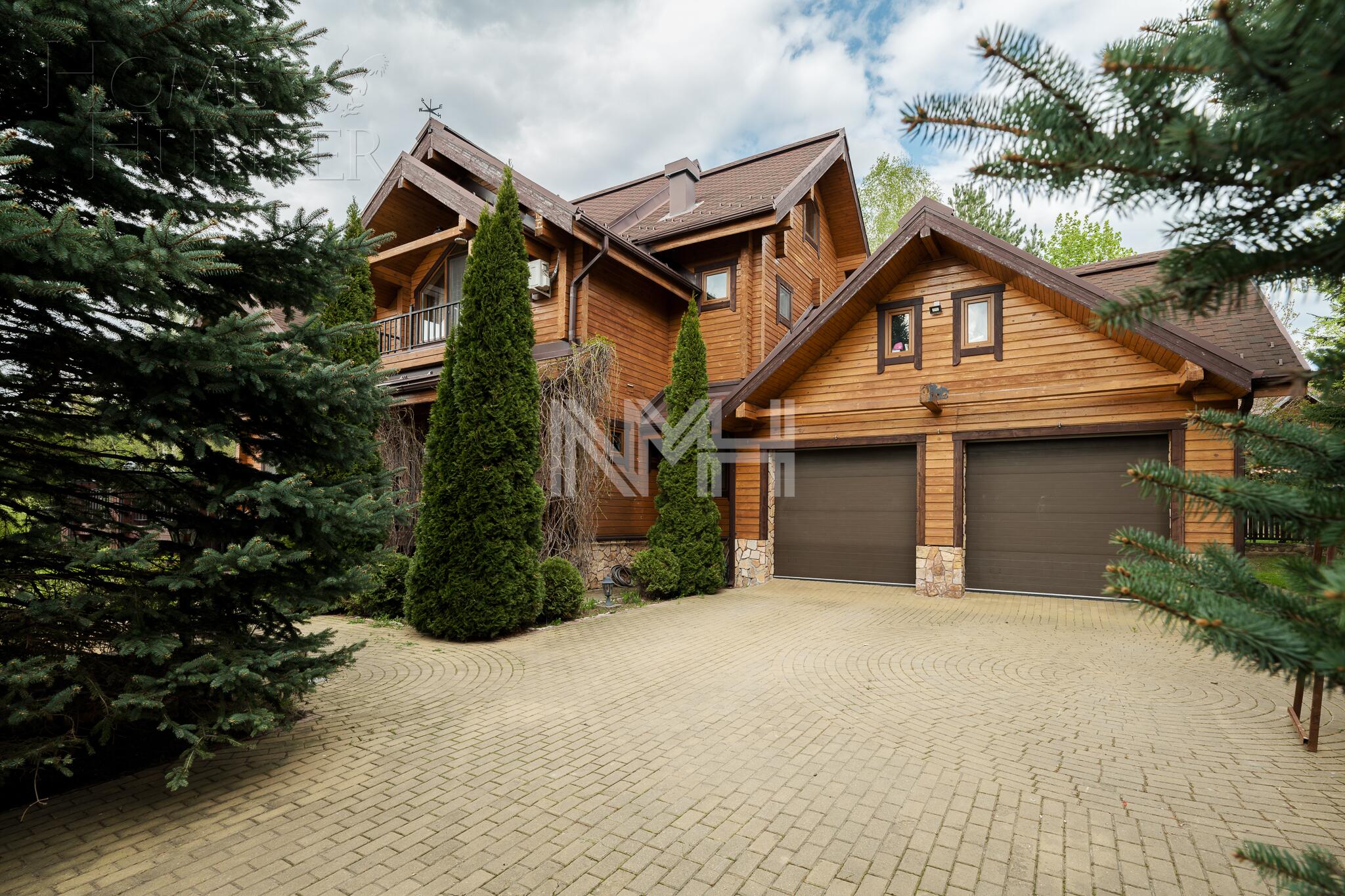 3-этажный коттедж 393 м² с отделкой