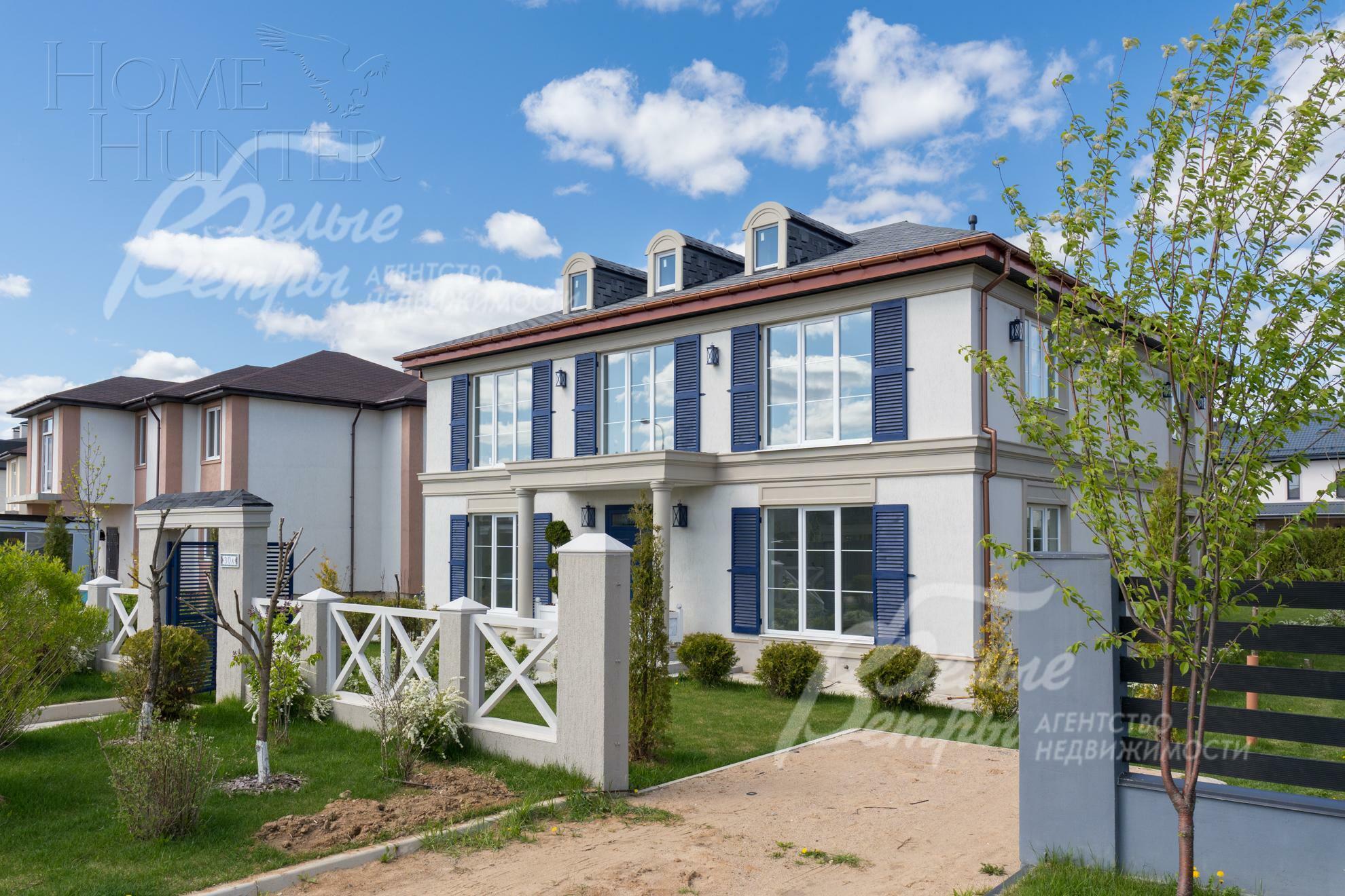 2-этажный коттедж 310 м² без отделки