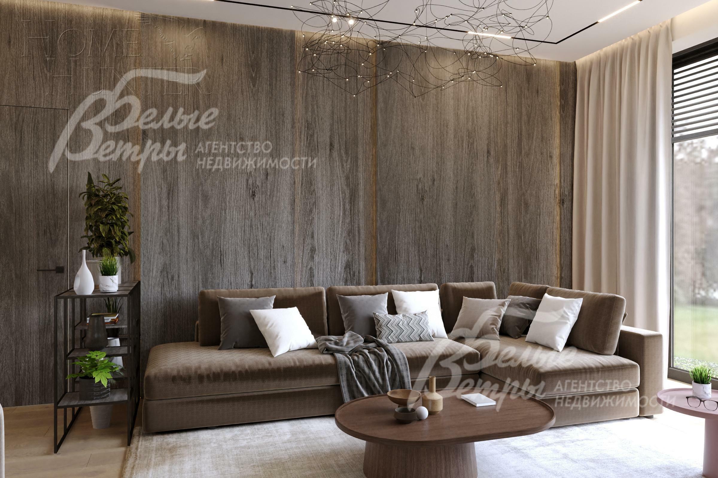 2-этажный коттедж 306 м² с отделкой