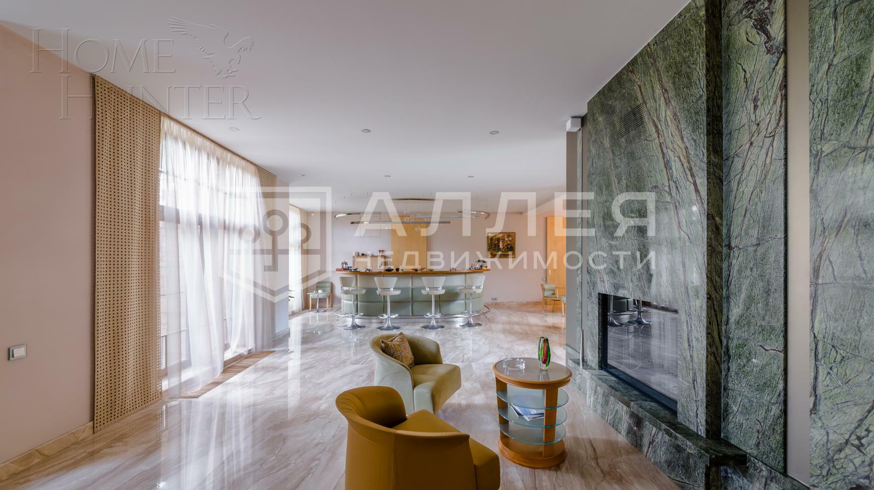 2-этажный коттедж 1 400 м² с отделкой