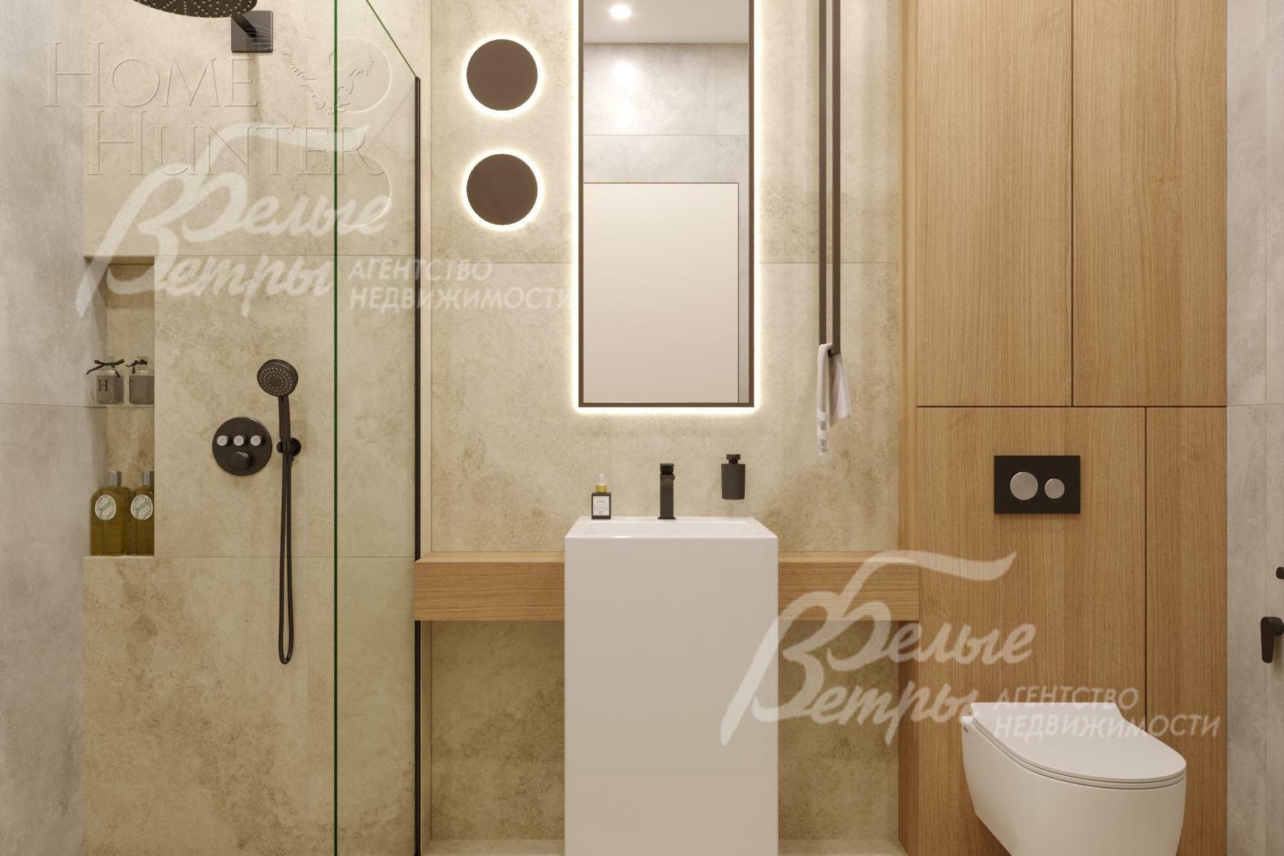 2-этажный коттедж 306 м² с отделкой