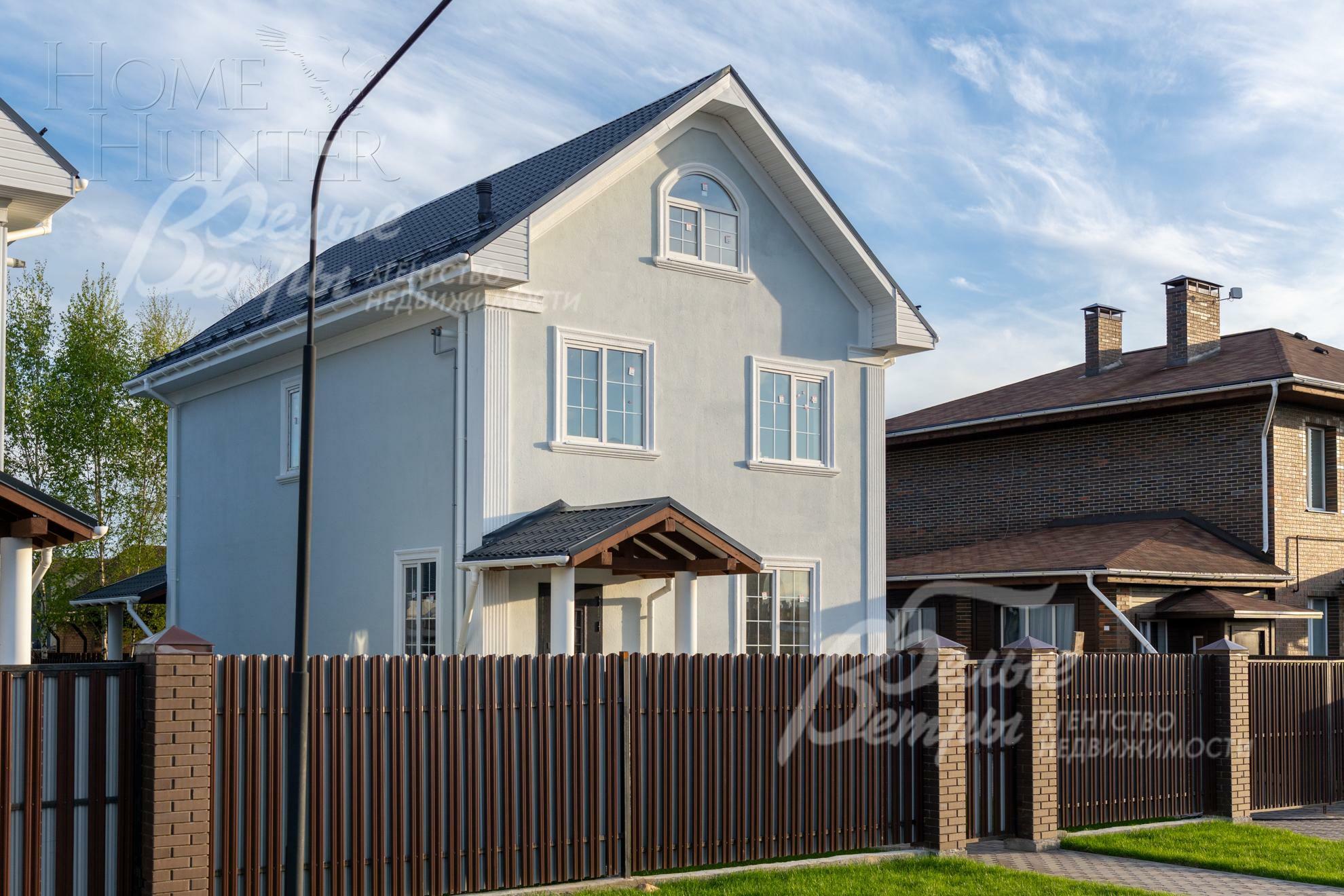 2-этажный коттедж 200 м² с отделкой