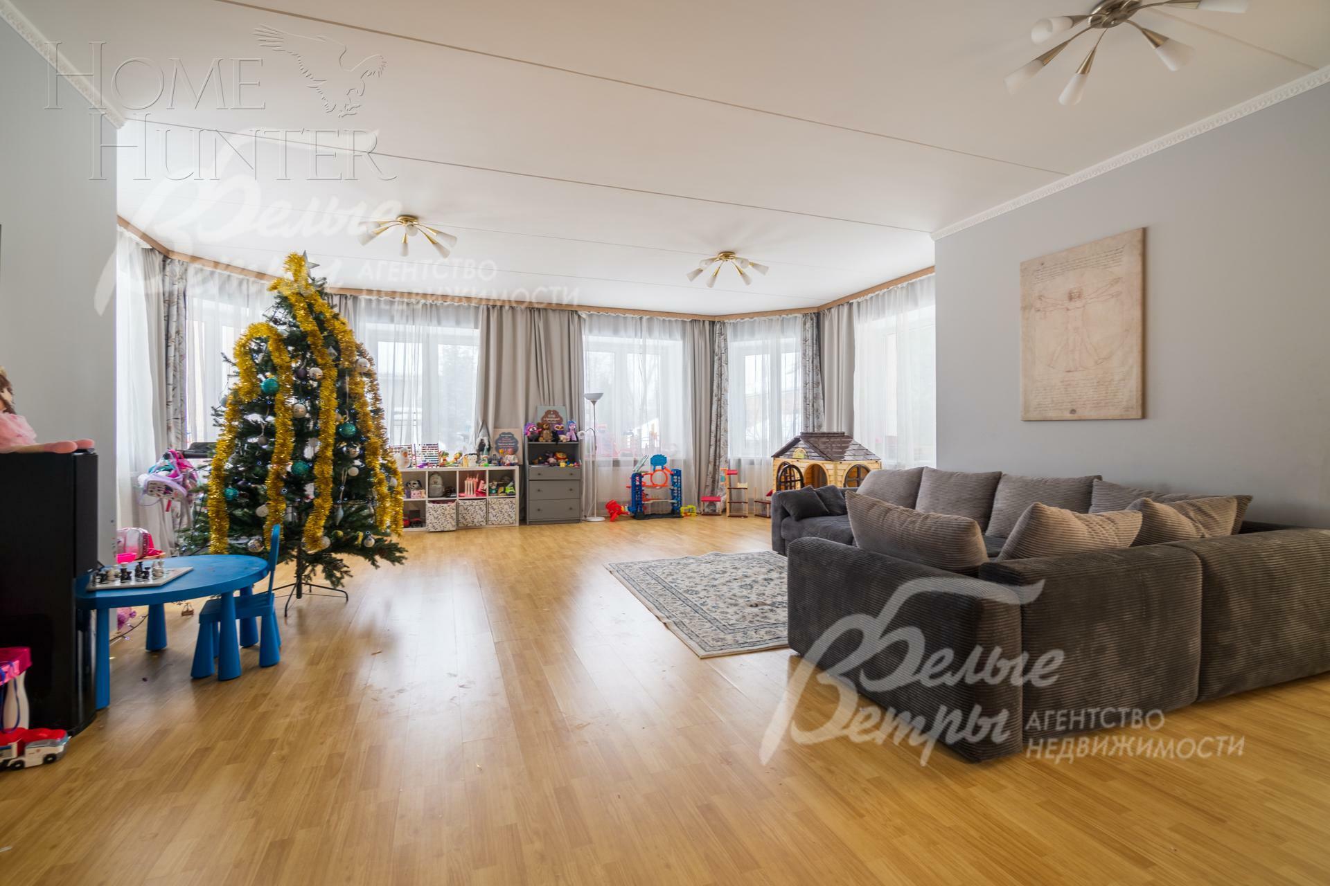 2-этажный коттедж 612 м² с отделкой