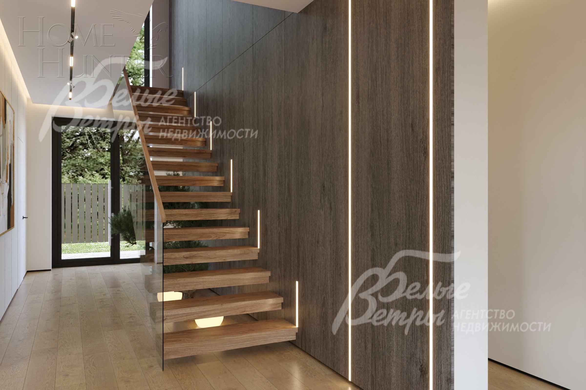 2-этажный коттедж 306 м² с отделкой