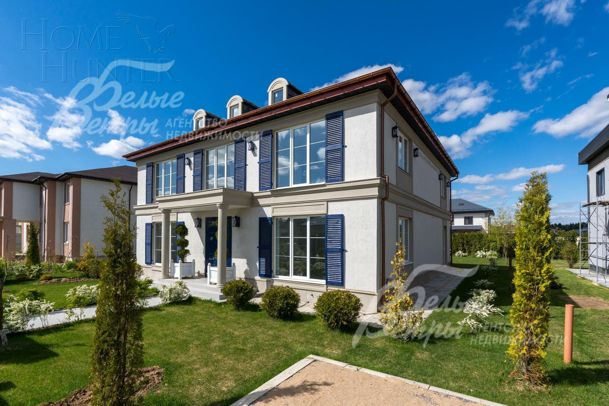 2-этажный коттедж 310 м² без отделки