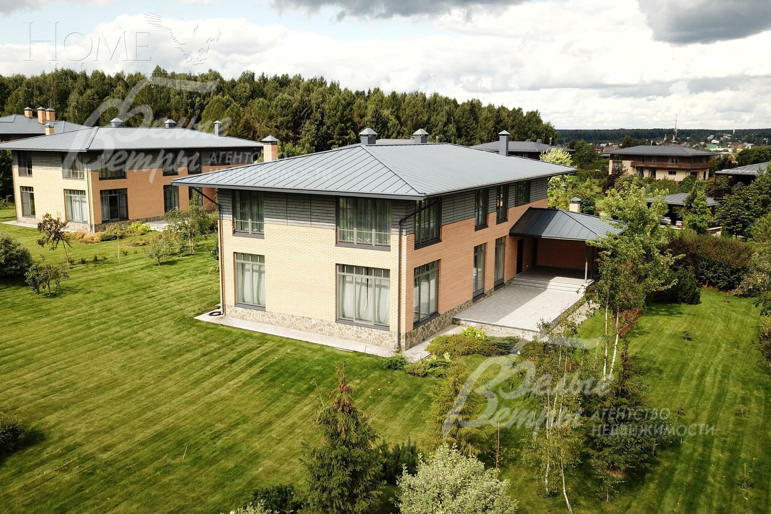 2-этажный коттедж 423 м² с отделкой