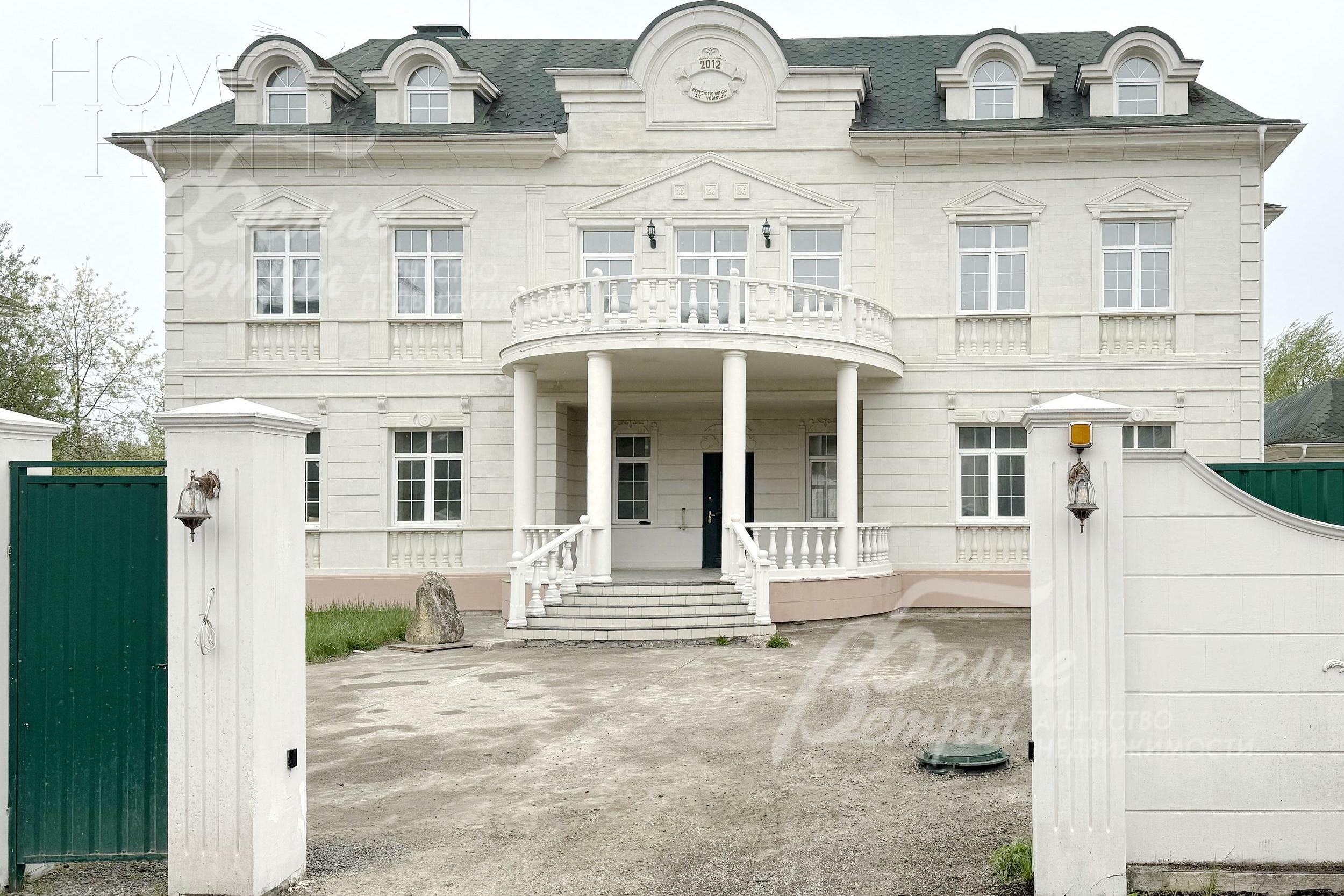 2-этажный коттедж 1 140 м² без отделки