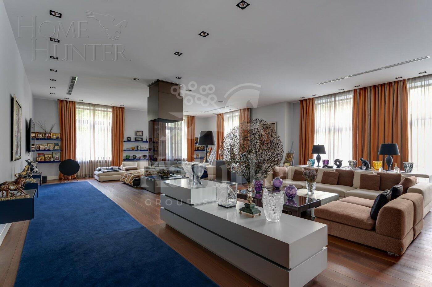 2-этажный коттедж 1 438 м² с отделкой