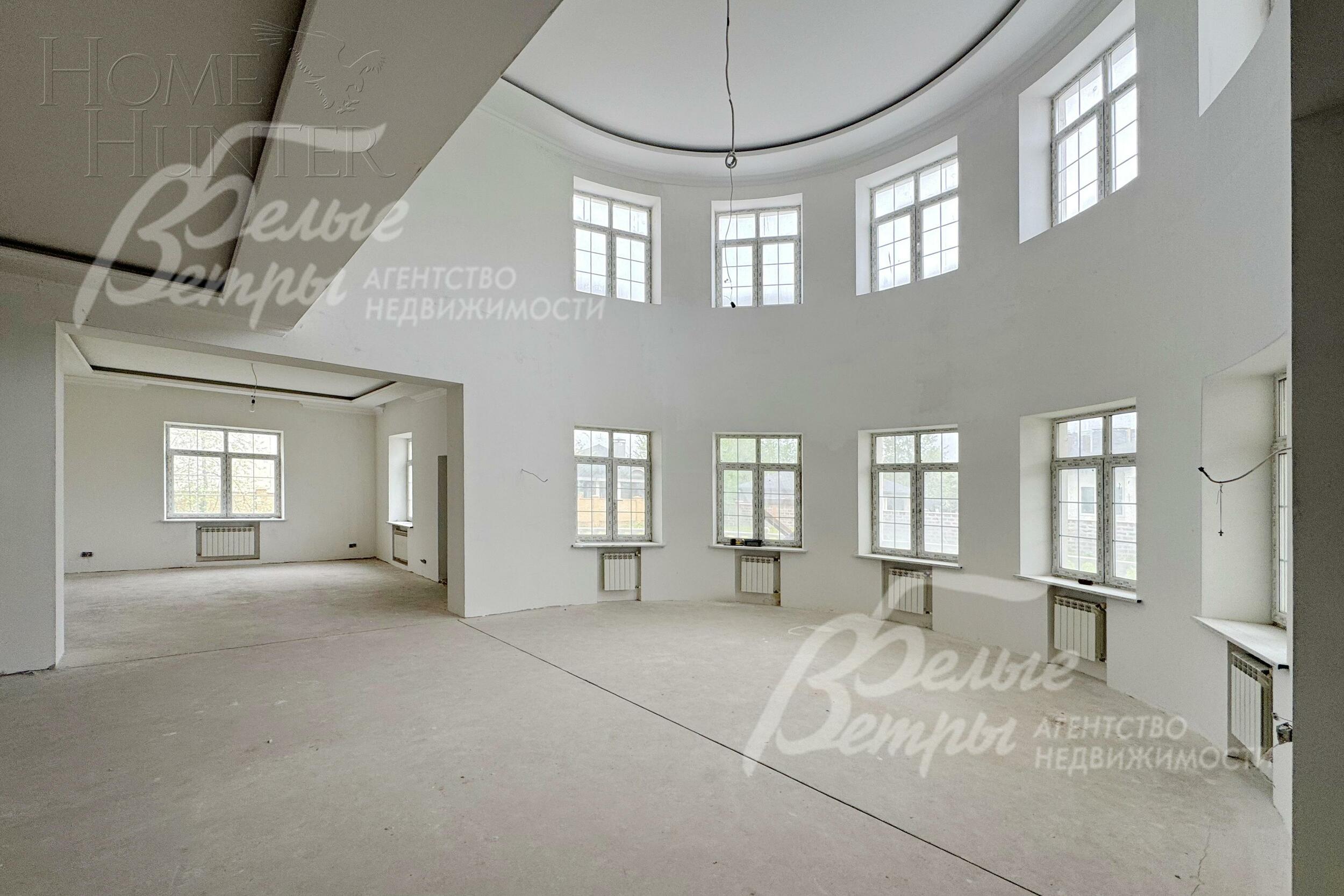 2-этажный коттедж 1 140 м² без отделки