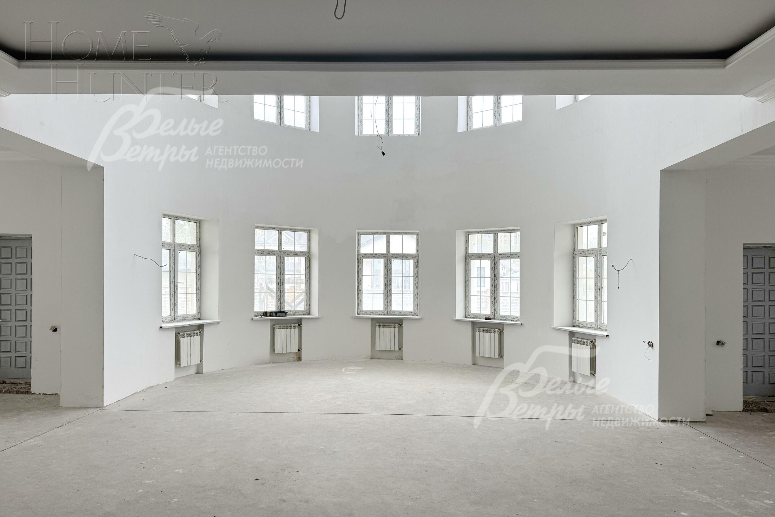 2-этажный коттедж 1 140 м² без отделки