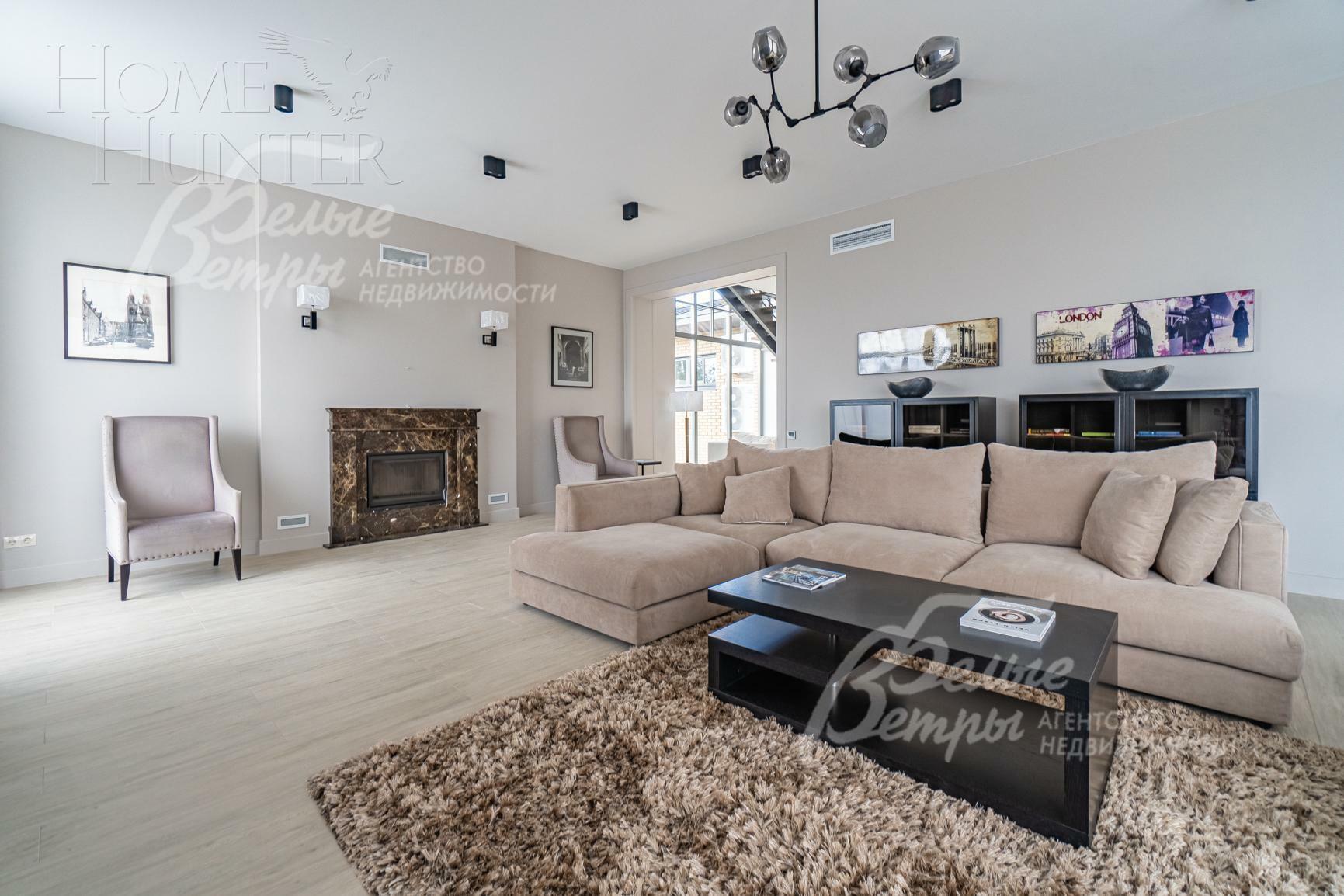 2-этажный коттедж 422.5 м² с отделкой