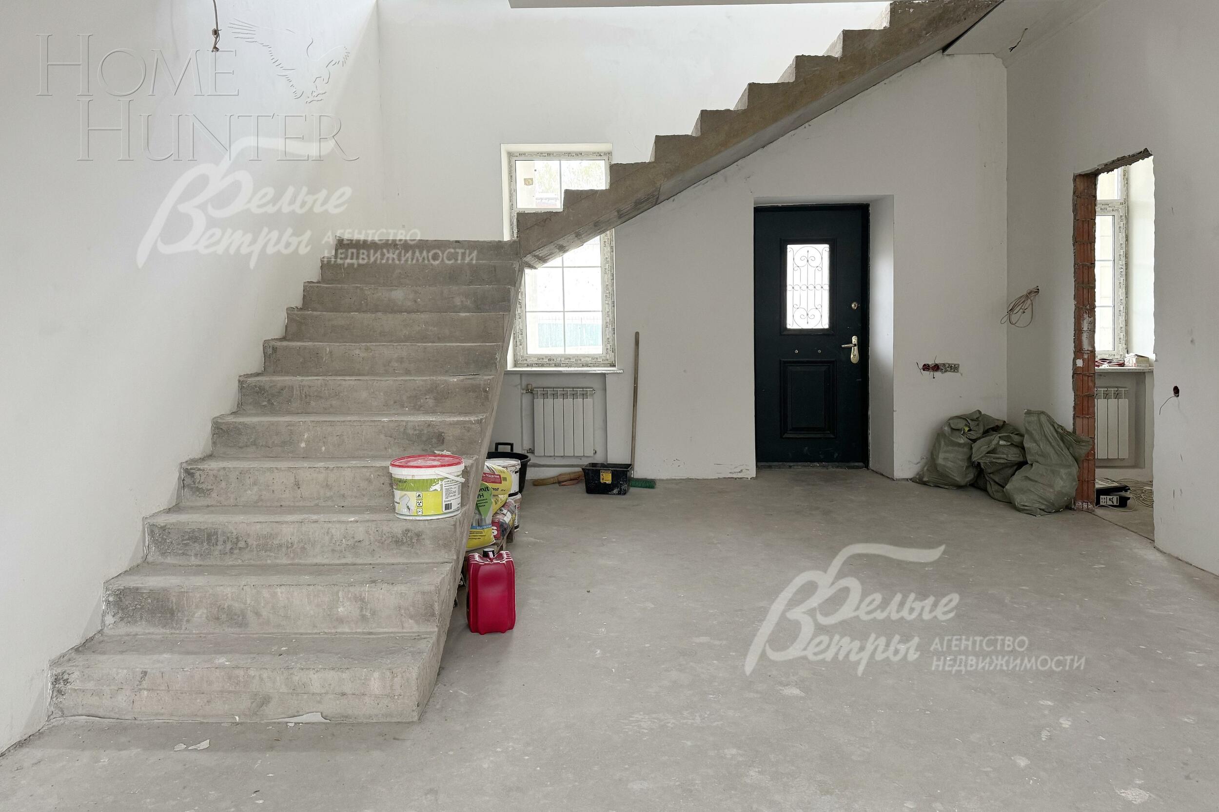 2-этажный коттедж 1 140 м² без отделки