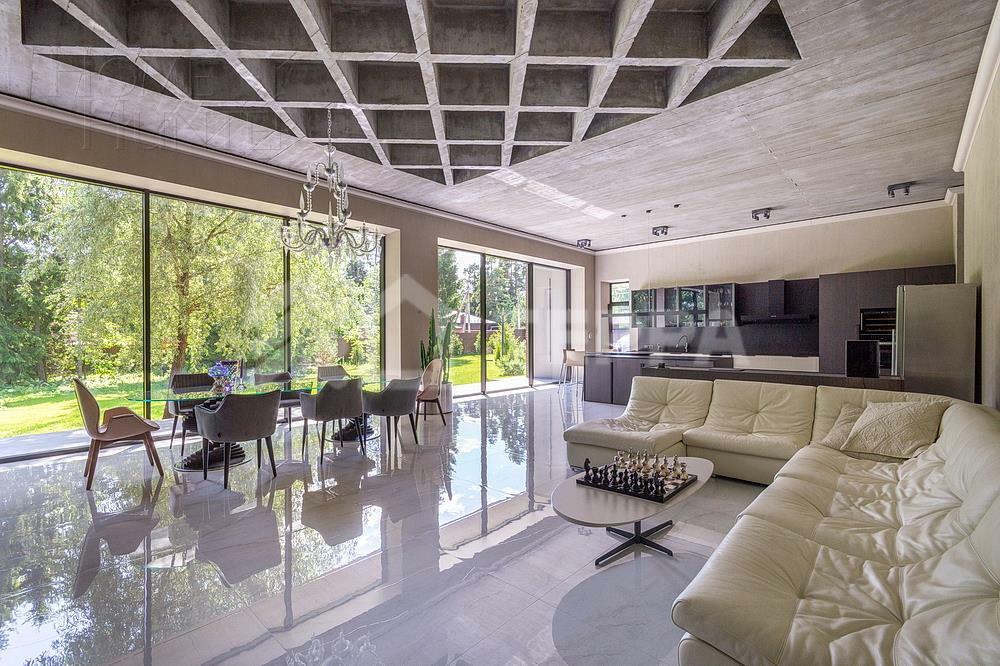 1-этажный коттедж 492 м² с отделкой