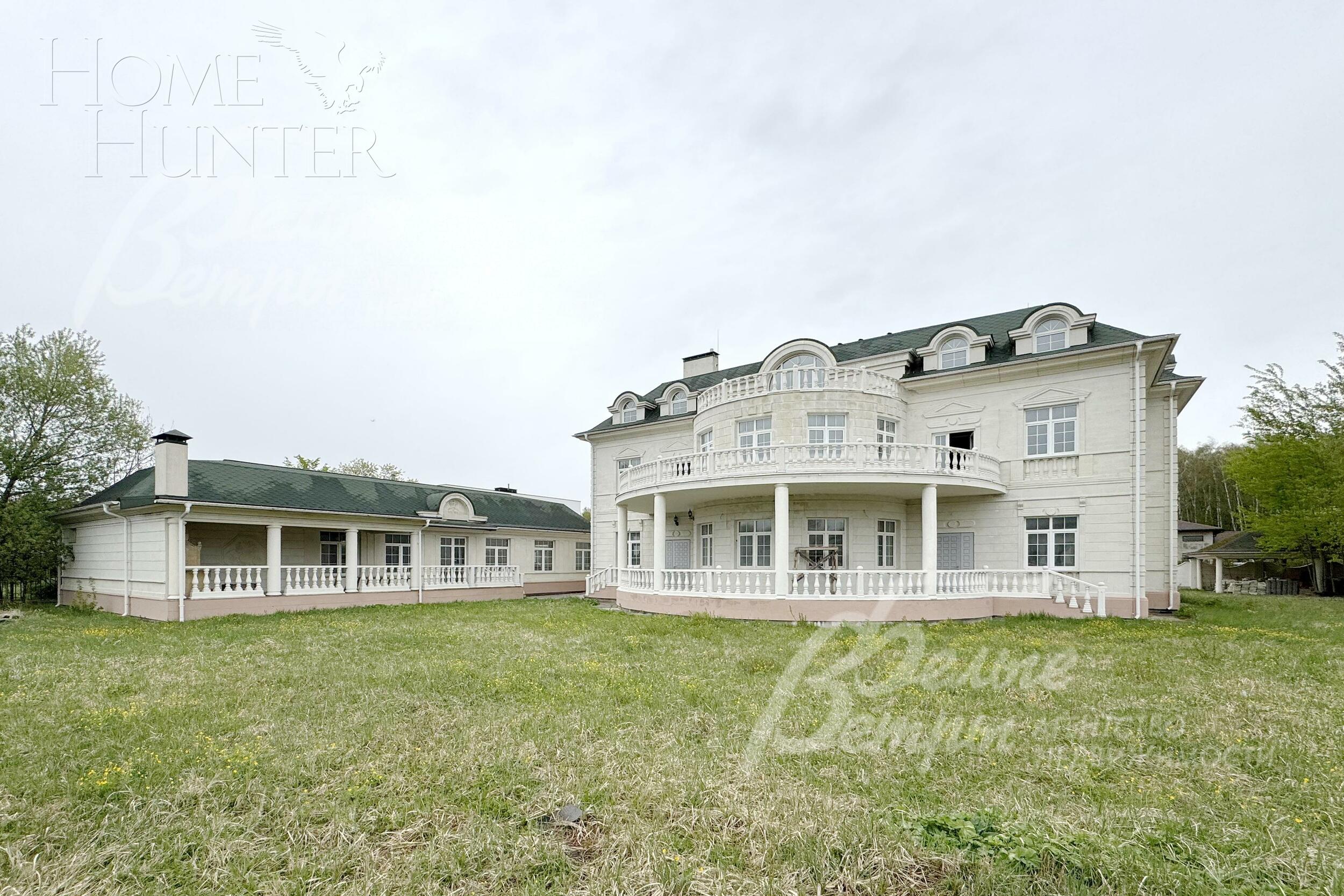 2-этажный коттедж 1 140 м² без отделки