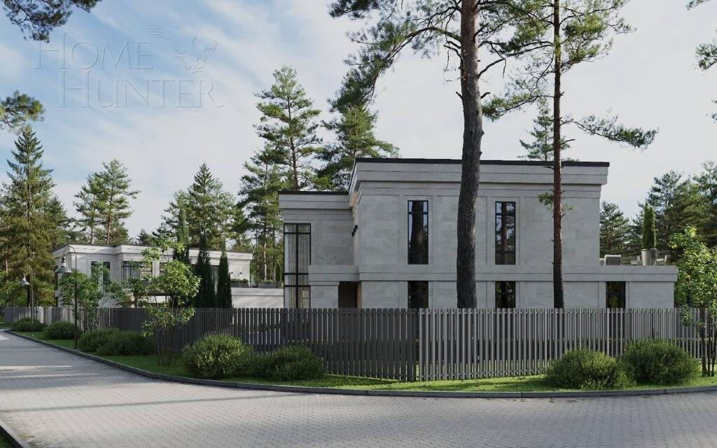 2-этажный коттедж 616 м² без отделки
