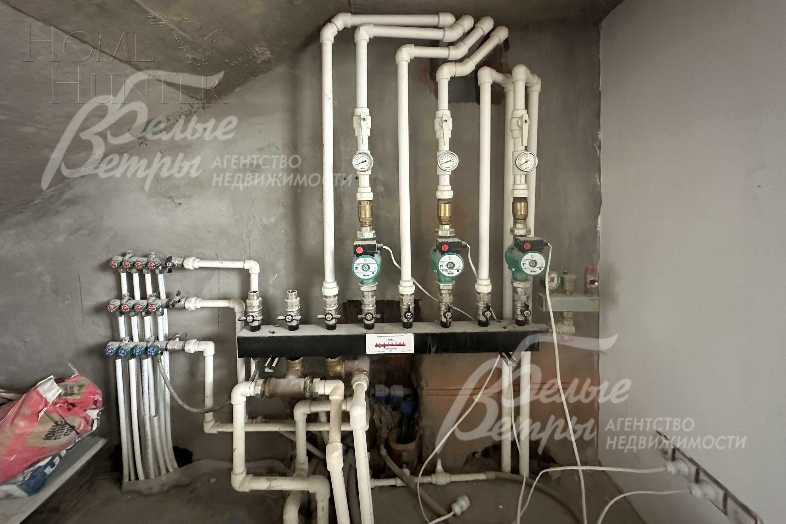 2-этажный коттедж 1 140 м² без отделки