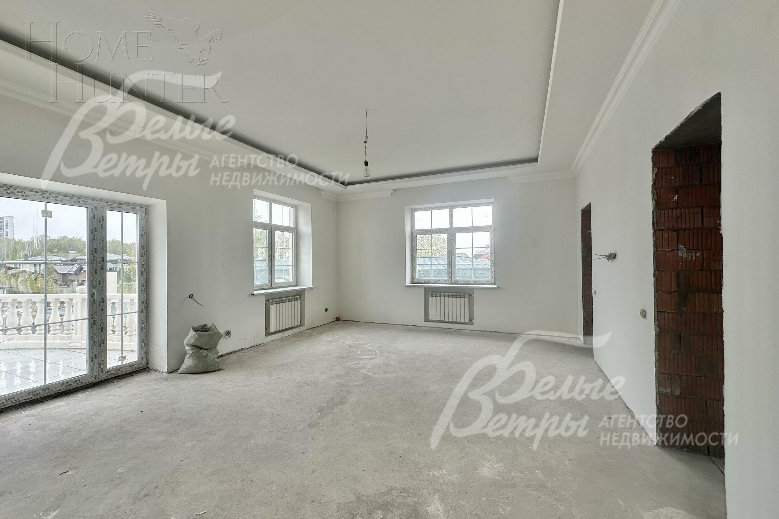 2-этажный коттедж 1 140 м² без отделки