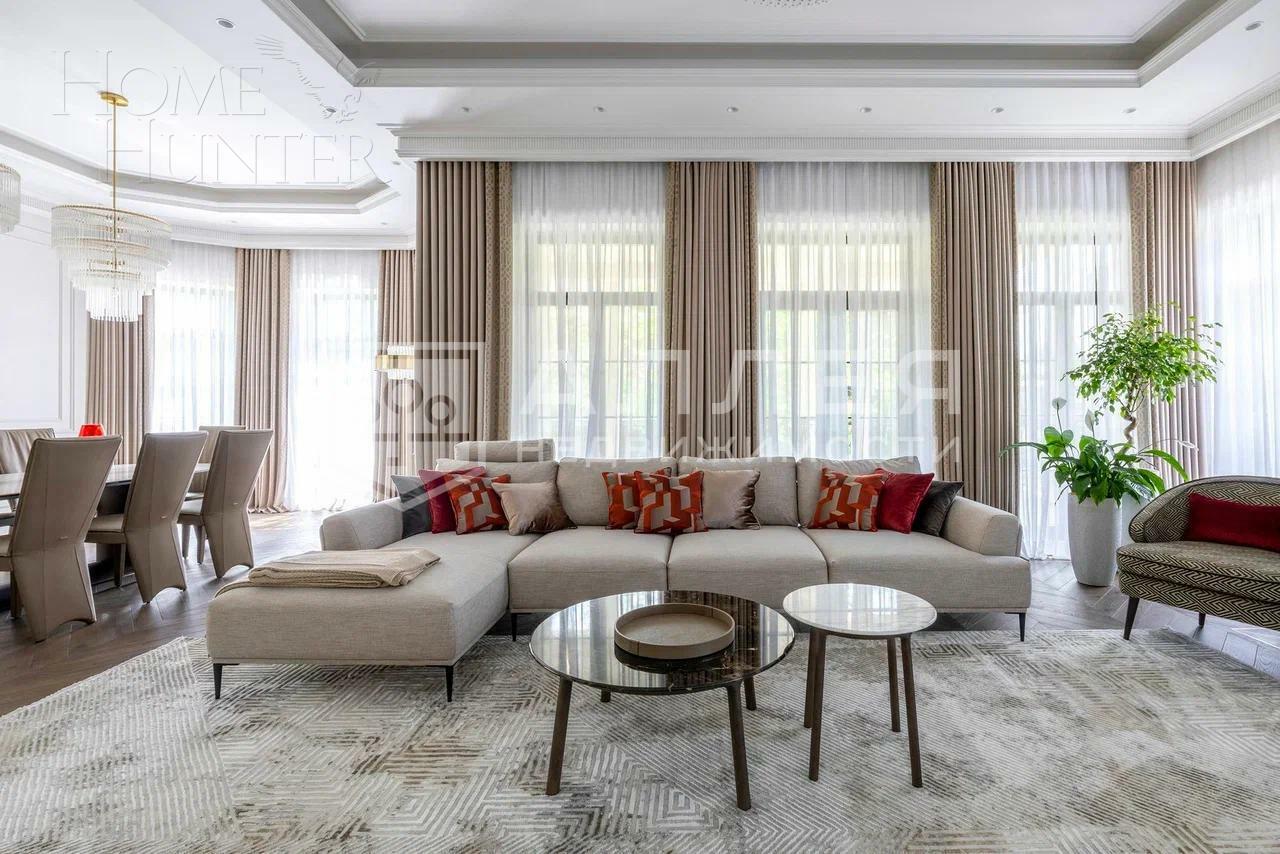 2-этажный коттедж 770 м² с отделкой